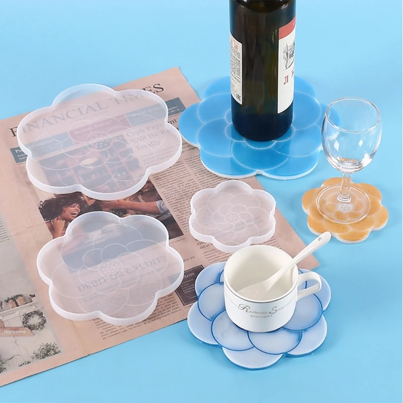 Cherry Blossom Desktop Decorations Epoxy Resin Mold Tray Coaster Silicone Mould DIY Crafts Ornaments Casting Tool
Cherry Blossom Desktop Decorations Epoxy Resin Mold Tray Coaster Silicone Mould DIY Crafts Ornaments Casting Tool