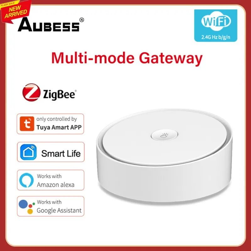 Tuya Multi-mode Gateway WiFi+Bluetooth+Zigbee Multi-protocol Communication Gateway Smart Life APP Works With Alexa Google Home
Tuya Multi-mode Gateway WiFi+Bluetooth+Zigbee Multi-protocol Communication Gateway Smart Life APP Works With Alexa Google Home