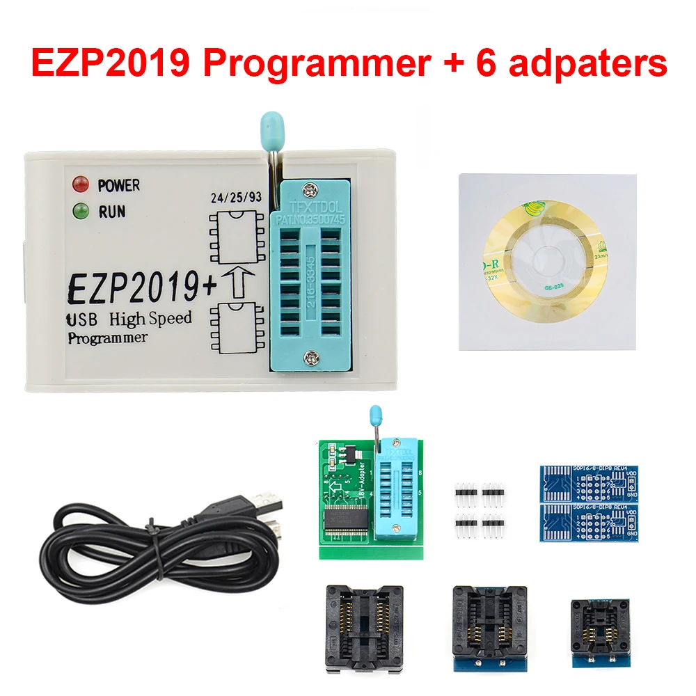 Оригинальный Высокоскоростной USB программатор EZP2019 SPI EZP 2019 Support24 25 93 EEPROM Flash BIOS