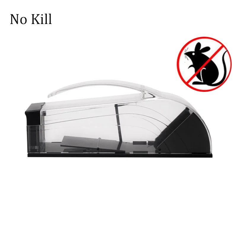 Mousetrap Transparent Reusable Rat Trap Indoor Outdoor Automatic Mouse Catcher For Living Room/Kitchen/Bedroom No Kill Trap
Mousetrap Transparent Reusable Rat Trap Indoor Outdoor Automatic Mouse Catcher For Living Room/Kitchen/Bedroom No Kill Trap