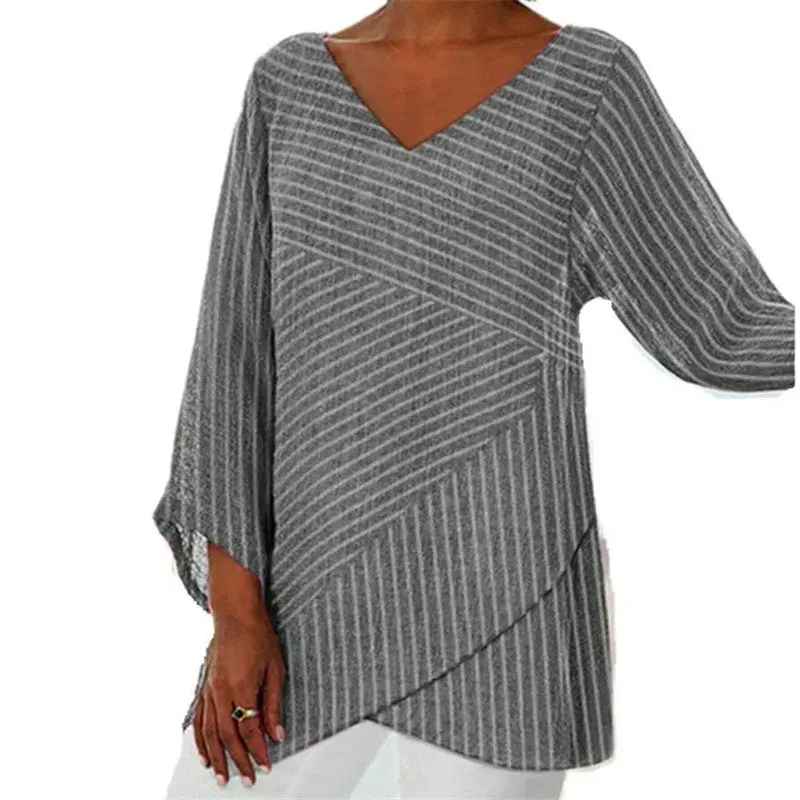 Long Sleeve T-Shirt Womens Loose Tunic Tops Ladies Plus Size Casual Blouse Tunic
Long Sleeve T-Shirt Womens Loose Tunic Tops Ladies Plus Size Casual Blouse Tunic