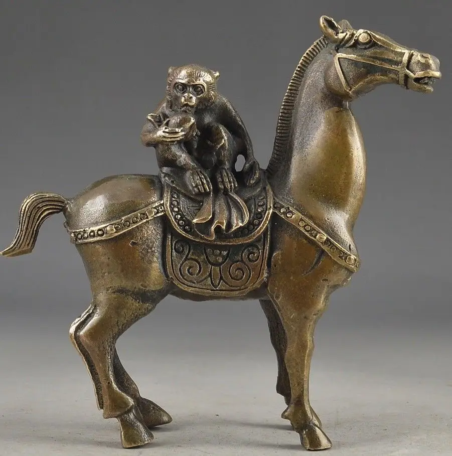 aAntique Old Vintage Brass Handwork Hammered The Monkey Riding Horse Lucky Statue tools wedding Decoration Brass
aAntique Old Vintage Brass Handwork Hammered The Monkey Riding Horse Lucky Statue tools wedding Decoration Brass