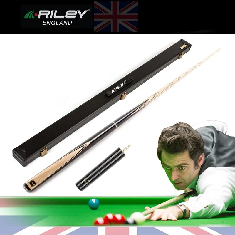 RILEY Snooker Kit RHY 3/4 Piece Snooker Cue Handmade One Piece Cue with RILEY Case with Extension 9.5 mm Tip Billiard Cue
RILEY Snooker Kit RHY 3/4 Piece Snooker Cue Handmade One Piece Cue with RILEY Case with Extension 9.5 mm Tip Billiard Cue