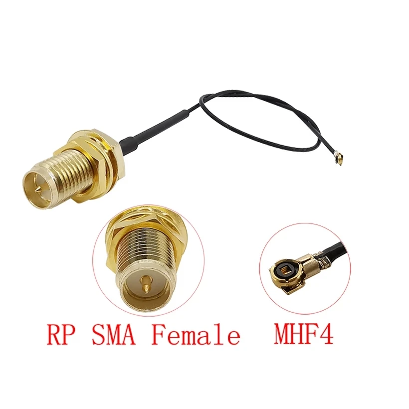 5-50 см RP SMA к MHF4 0 81 коаксиальный радиочастотный соединитель IPX IPEX U.FL Гнездовой