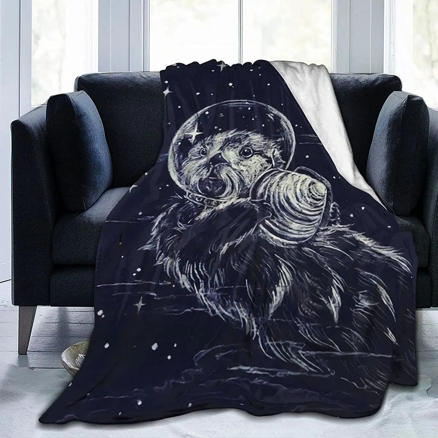 Sea Otters Blanket Cute Animal Throw Fleece Extra Soft Warm 3D Print Lightweight All Season Blanket for Bed Sofa Living Room
Sea Otters Blanket Cute Animal Throw Fleece Extra Soft Warm 3D Print Lightweight All Season Blanket for Bed Sofa Living Room