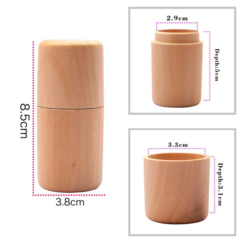 10PCS Empty Eye Cream Container Jar Pot Box+2PCS Wood Essential Oil Bottles Set Refillable and Portable 
10PCS Empty Eye Cream Container Jar Pot Box+2PCS Wood Essential Oil Bottles Set Refillable and Portable