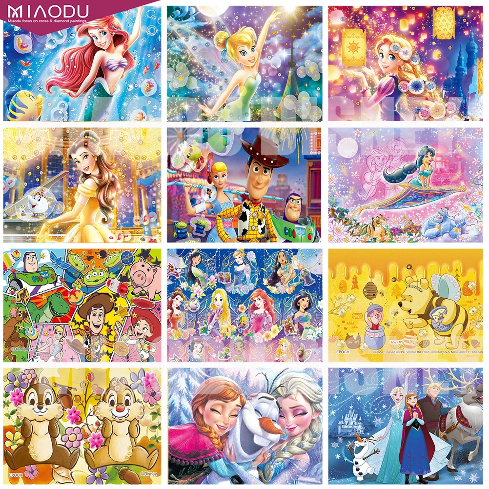 Disney Cartoon Characters Series Princess Toy Story 5D Diamond Painting Cross Stitch Kits Embroidery Home Decor Children's Gifts
Disney Cartoon Characters Series Princess Toy Story 5D Diamond Painting Cross Stitch Kits Embroidery Home Decor Children's Gifts