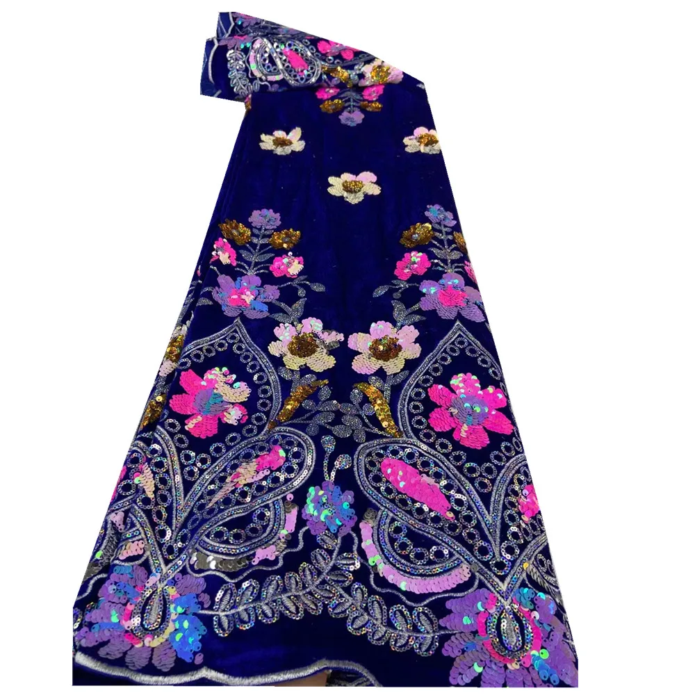 High grade Skin Sfot Velvet Fabric 5 Yards Embroidery Sequins Lace Fabrics 2021 High Quality For Nigerian Wedding Cloth ZX-136
High grade Skin Sfot Velvet Fabric 5 Yards Embroidery Sequins Lace Fabrics 2021 High Quality For Nigerian Wedding Cloth ZX-136