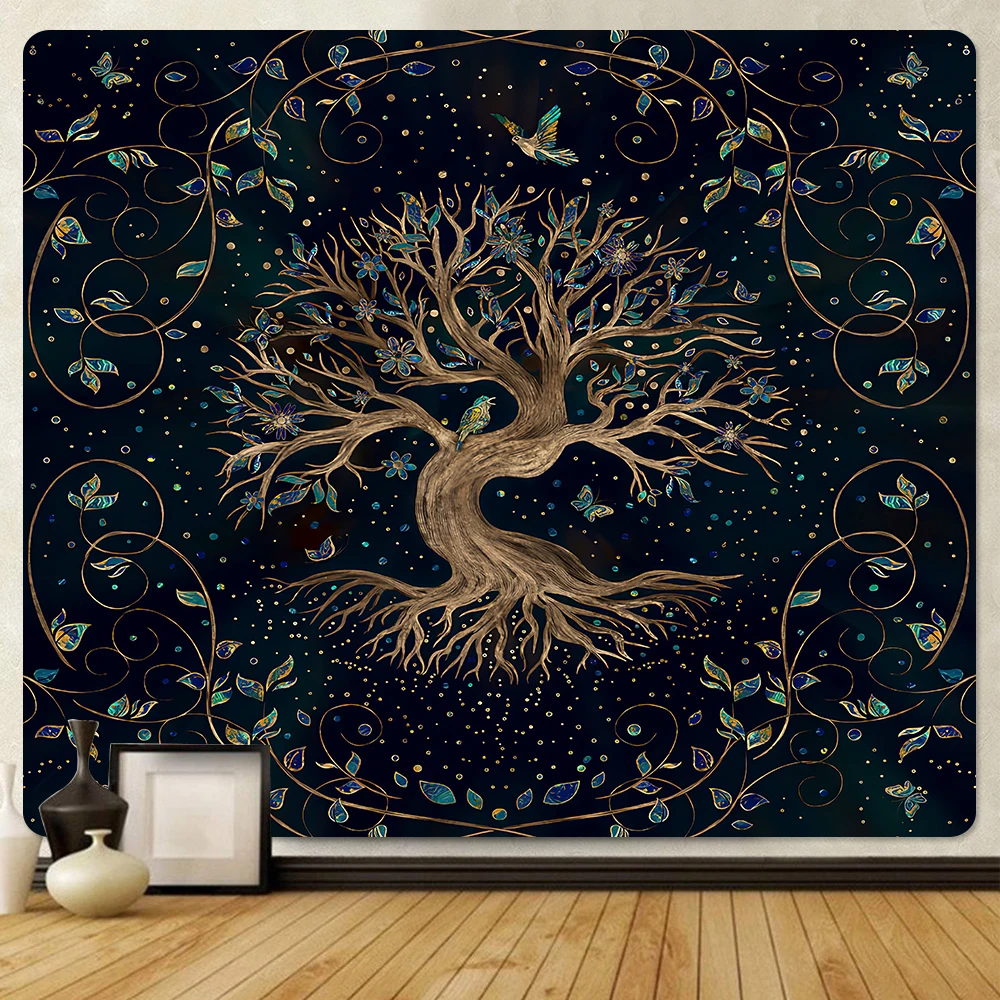 Tree of Life Home Art Tapestry Bohemian Decorative Tapestry Hippie Yoga Mat Large Size Sheet Sofa Blanket
Tree of Life Home Art Tapestry Bohemian Decorative Tapestry Hippie Yoga Mat Large Size Sheet Sofa Blanket