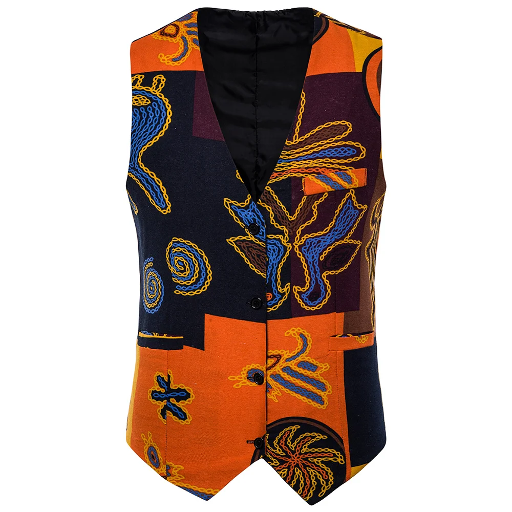 Pattern Dress Vests For Men Slim Fit Casual Printed Sleeveless Jacket Coat Mens Formal Waistcoats Dress Party Vest
Pattern Dress Vests For Men Slim Fit Casual Printed Sleeveless Jacket Coat Mens Formal Waistcoats Dress Party Vest