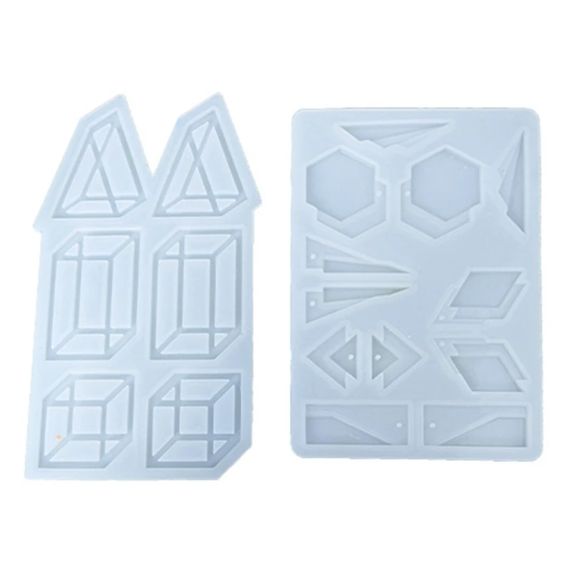 Earrings Silicone Casting Resin Molds For DIY Resin Earring Ear Drop Dangles Silicone Mould DIY Crafts Jewelry Pendant Ornaments
Earrings Silicone Casting Resin Molds For DIY Resin Earring Ear Drop Dangles Silicone Mould DIY Crafts Jewelry Pendant Ornaments