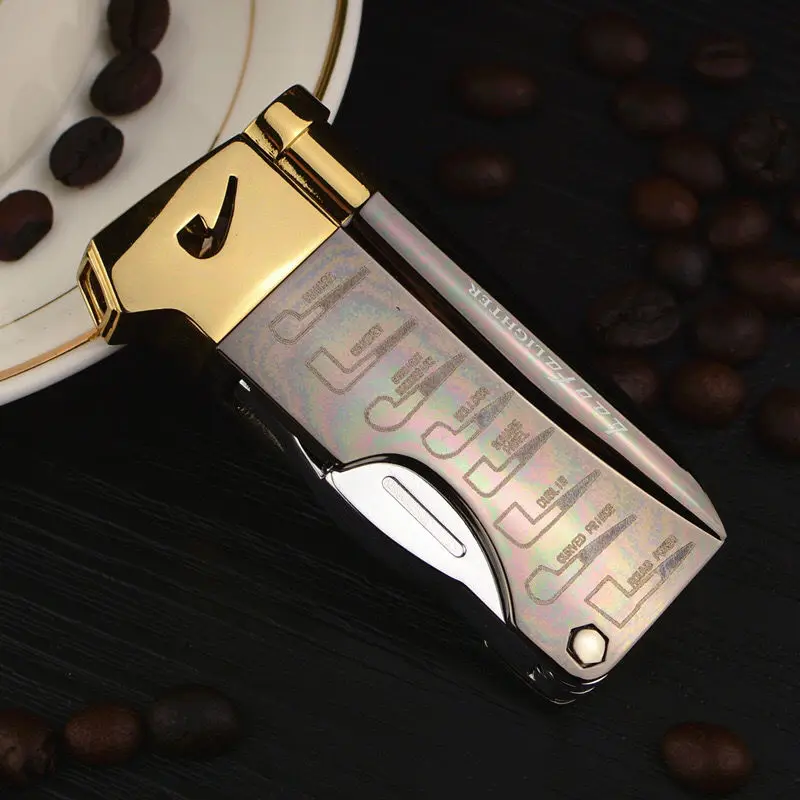 Pipe Special Inclined Fire Inflatable Lighter With Pipe Tool Multi-functional Personality Creative Cigar Gift For Men
Pipe Special Inclined Fire Inflatable Lighter With Pipe Tool Multi-functional Personality Creative Cigar Gift For Men
