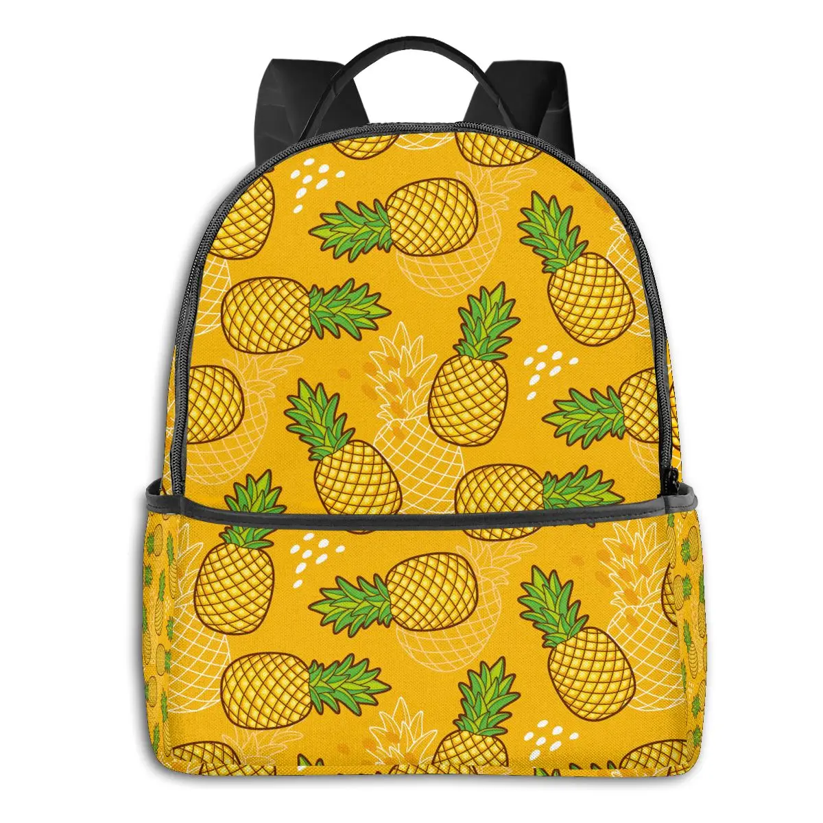 Unique Large Capacity Backpack Yelow Pineapples Polyester Schoolbag College Laptop Backpack Travel Book Bag
Unique Large Capacity Backpack Yelow Pineapples Polyester Schoolbag College Laptop Backpack Travel Book Bag