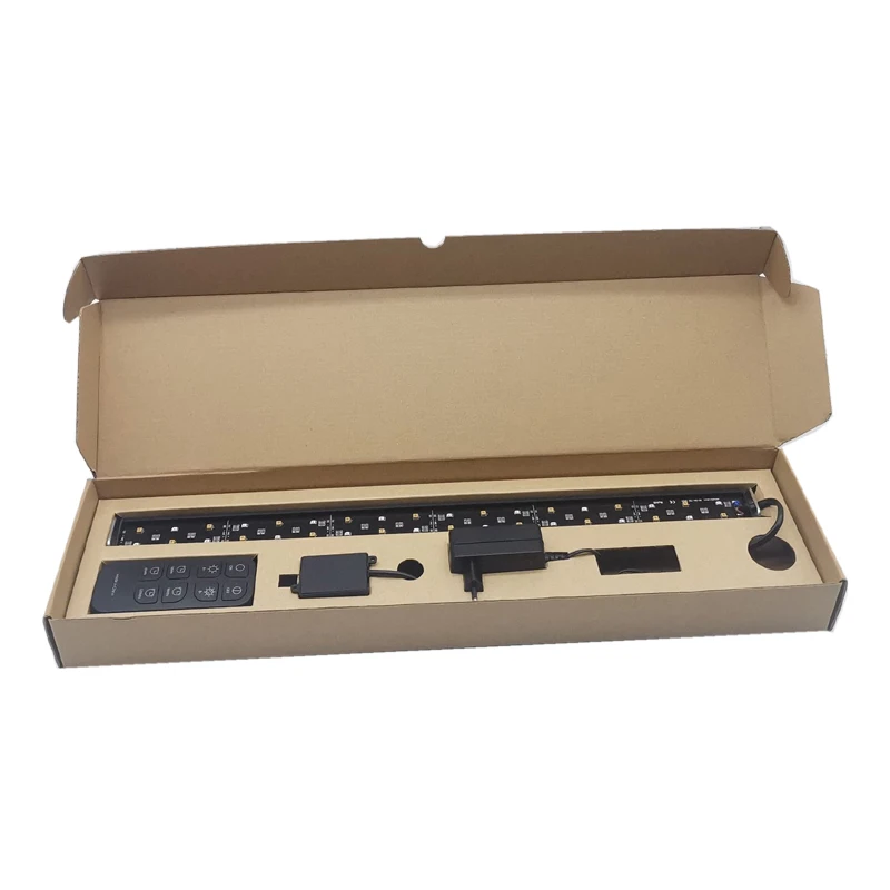 20W 0.5m DC24V 3838UVC led rigid striplight sterilization led germicidal light 36pcs led with transformer EU remote controller
20W 0.5m DC24V 3838UVC led rigid striplight sterilization led germicidal light 36pcs led with transformer EU remote controller