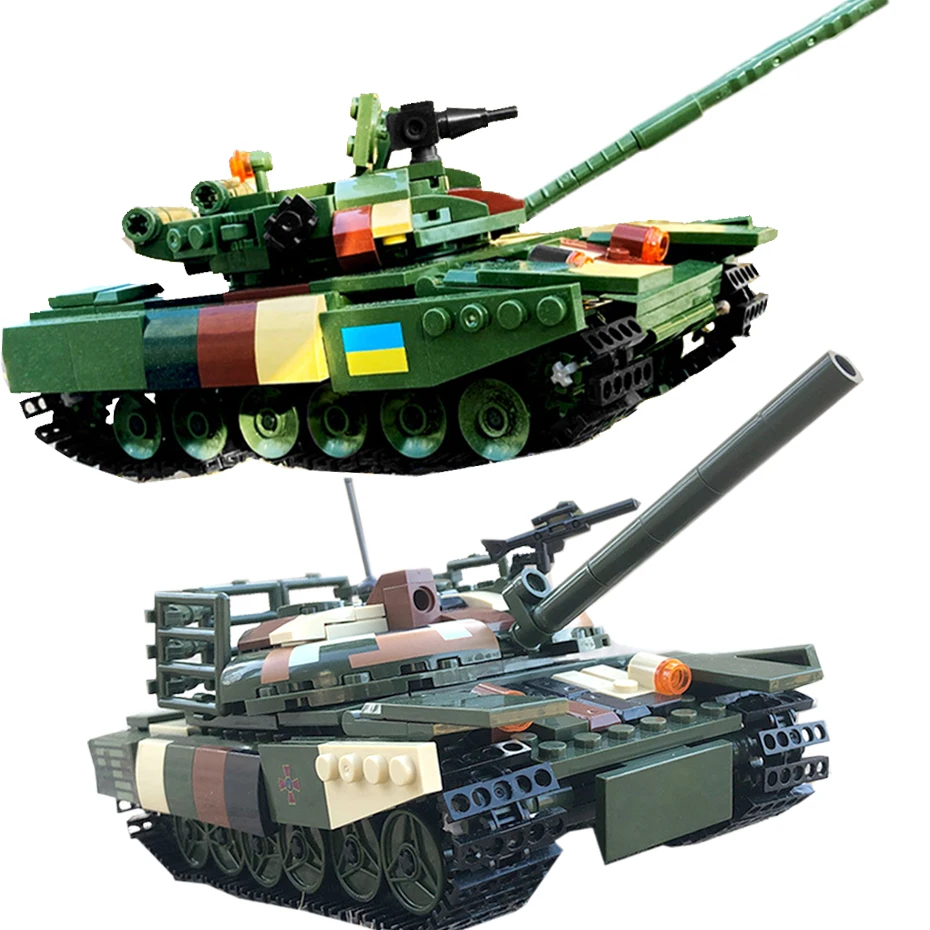 New Xingbao Miltary Bricks Series 2 Styles Russian T64 And T72 Tracked Main Battle Tanks Building Blocks Bricks WW2 Toys Gifts 
New Xingbao Miltary Bricks Series 2 Styles Russian T64 And T72 Tracked Main Battle Tanks Building Blocks Bricks WW2 Toys Gifts