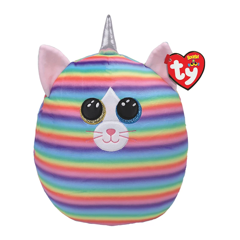 New 14''40cm TY Squish Beanie Heather the Unicat Cushion Pillow Big Eyes Soft Kids Doll Plush Stuffed Animals Toy Birthday Gifts
New 14''40cm TY Squish Beanie Heather the Unicat Cushion Pillow Big Eyes Soft Kids Doll Plush Stuffed Animals Toy Birthday Gifts