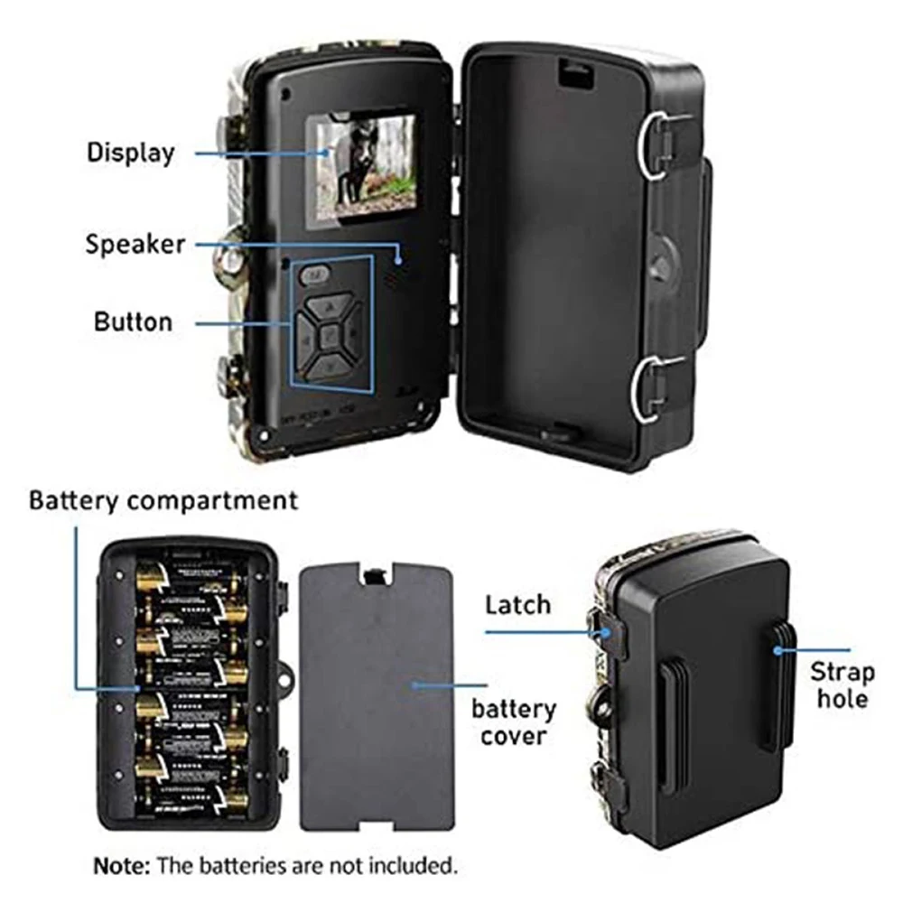 Wildlife Trail DL001 hunting camera Waterproof 12MP 1080P Infrared with Night Vision Wireless Surveillance Tracking Camera
Wildlife Trail DL001 hunting camera Waterproof 12MP 1080P Infrared with Night Vision Wireless Surveillance Tracking Camera