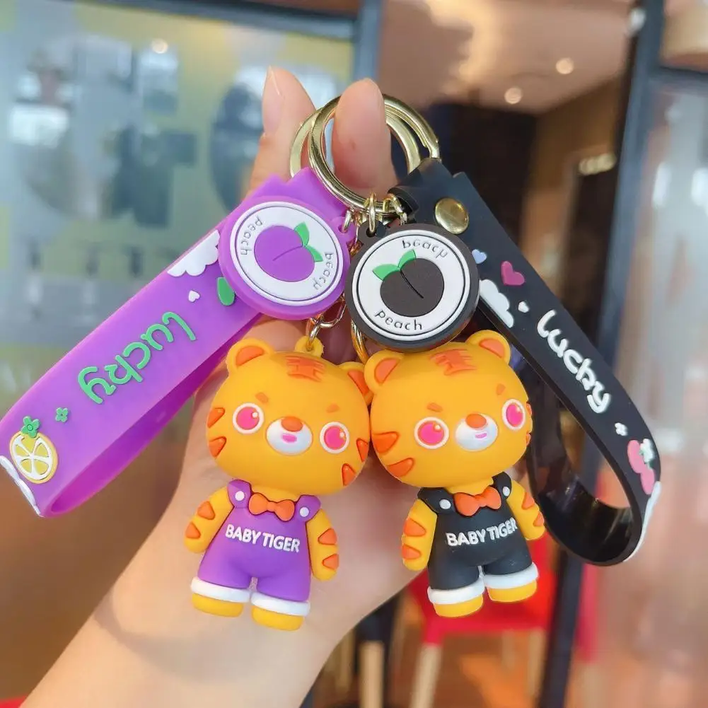 Key Holder Ring Portable Stylish Fine Workmanship New Year Bow Tie Tiger Keychain
Key Holder Ring Portable Stylish Fine Workmanship New Year Bow Tie Tiger Keychain