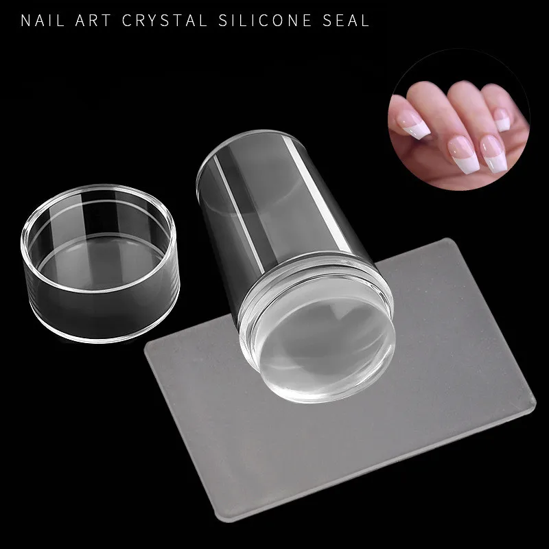 French Mnicure Nail Stamper Scraper Set Copy of Nail Print Template Set Silicone DIY Nail Polishing Stamper Nail Salon Stamping
French Mnicure Nail Stamper Scraper Set Copy of Nail Print Template Set Silicone DIY Nail Polishing Stamper Nail Salon Stamping