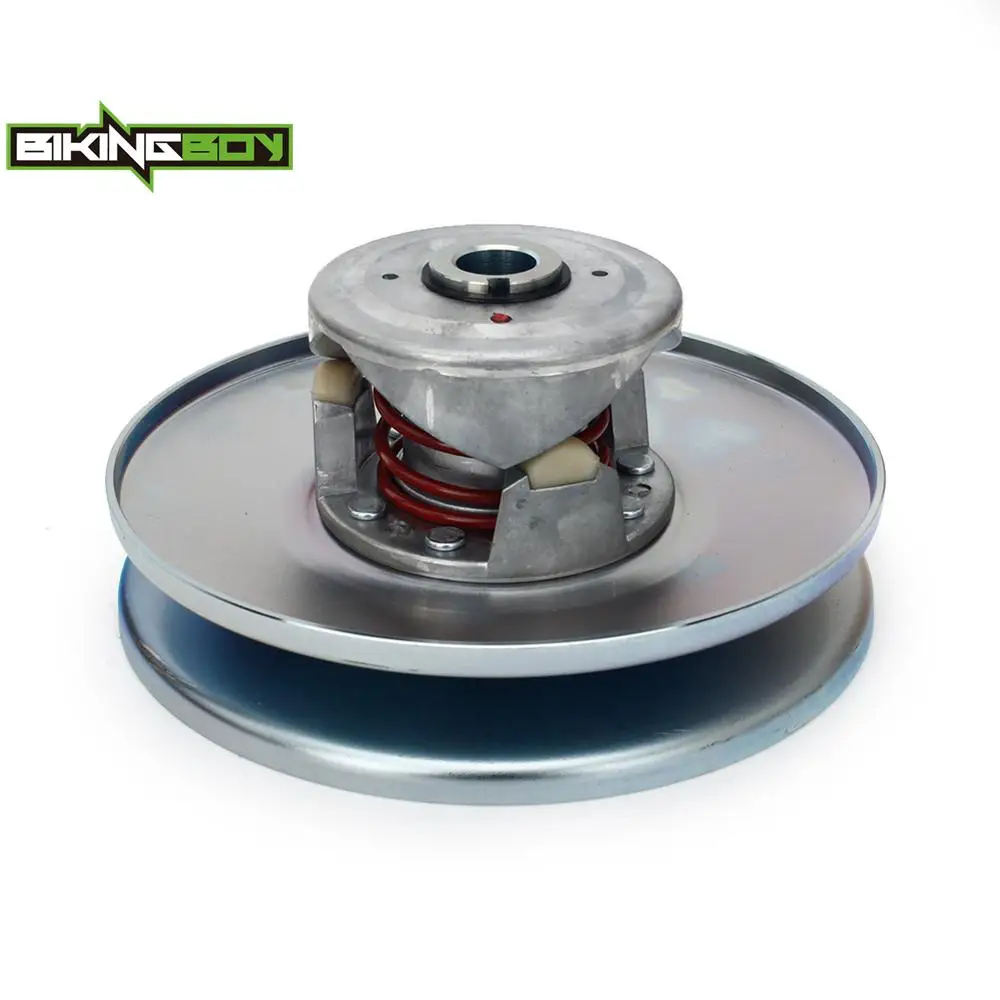 BIKINGBOY 40 Series Go Kart Pulley 1" Driver Clutch 3/4" Driven Clutch 7/8" Belt 8-18hp Engines 1600-3300 RPM Torq-A-Verter
BIKINGBOY 40 Series Go Kart Pulley 1" Driver Clutch 3/4" Driven Clutch 7/8" Belt 8-18hp Engines 1600-3300 RPM Torq-A-Verter