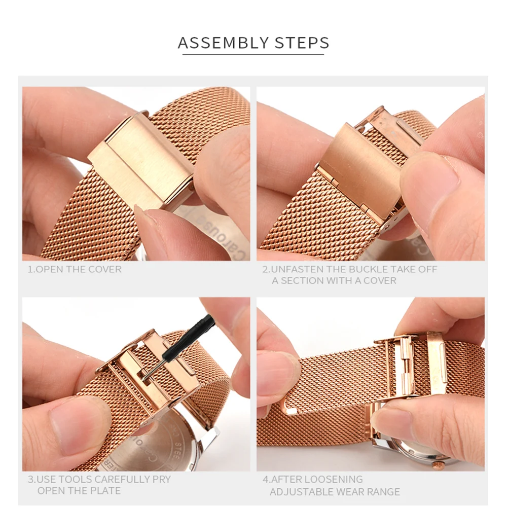 Металлический браслет из нержавеющей стали для huawei B5 band talkband ремешок наручных