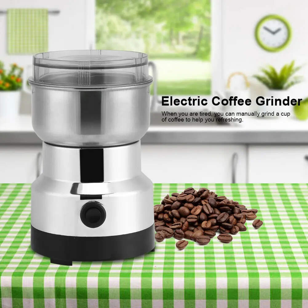 Multi-functional 220V Electric Stainless Steel Grinding Coffee Bean Milling Mini Kitchen Machine Home Office
Multi-functional 220V Electric Stainless Steel Grinding Coffee Bean Milling Mini Kitchen Machine Home Office
