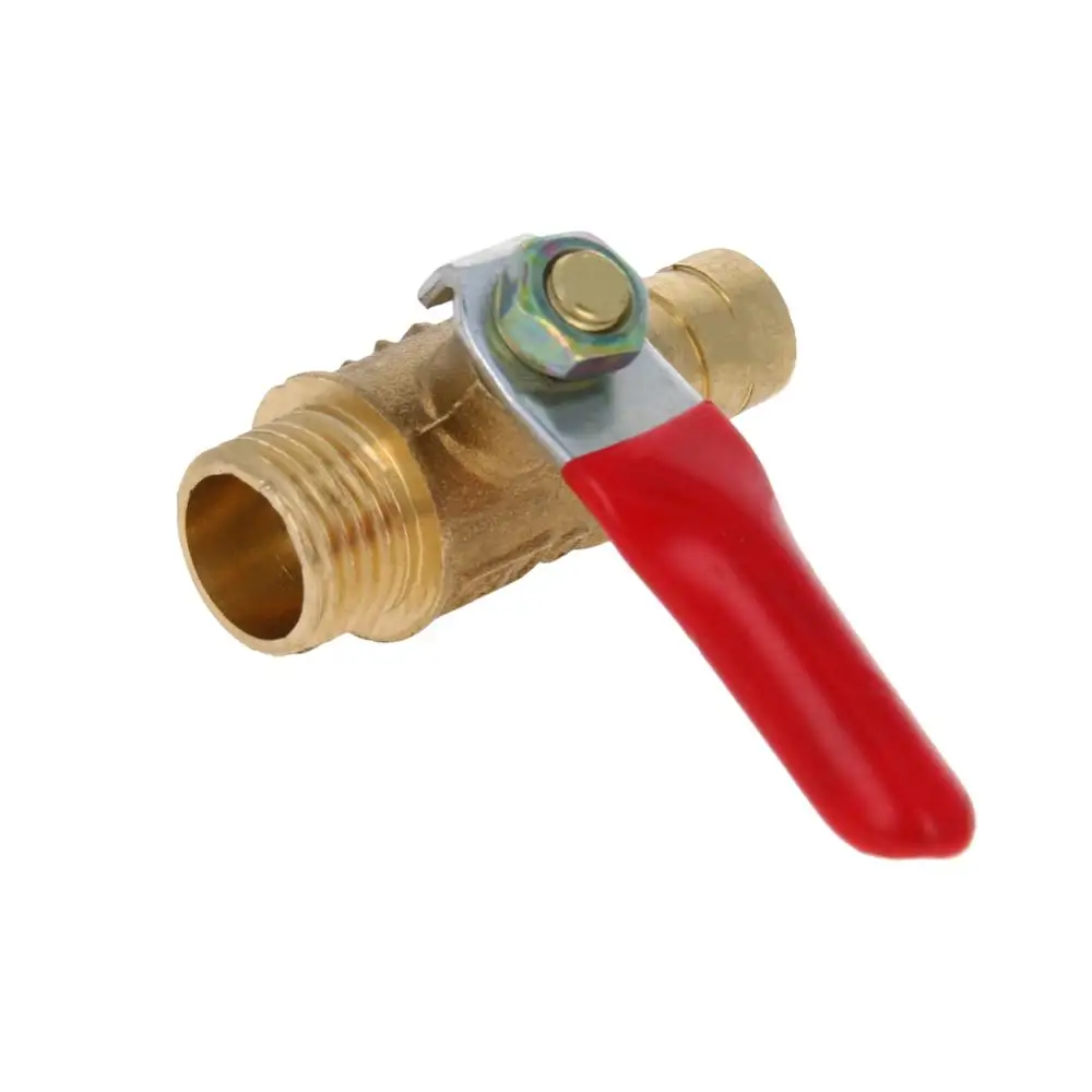 High Quality 12.5mm G Male Thread Brass Ball Valve 6~10mm OD Hose Barb Gas Pipe Fittings Gas Shutoff Control Lever Handle 1~6pcs
High Quality 12.5mm G Male Thread Brass Ball Valve 6~10mm OD Hose Barb Gas Pipe Fittings Gas Shutoff Control Lever Handle 1~6pcs