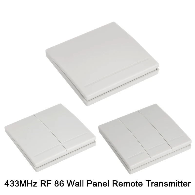 QIACHIP 433Mhz 86 Wall Panel Wireless Remote Control Switch Transmitter 1 2 3 Button RF Receiver For Bedroom Ceiling Light Lamp
QIACHIP 433Mhz 86 Wall Panel Wireless Remote Control Switch Transmitter 1 2 3 Button RF Receiver For Bedroom Ceiling Light Lamp