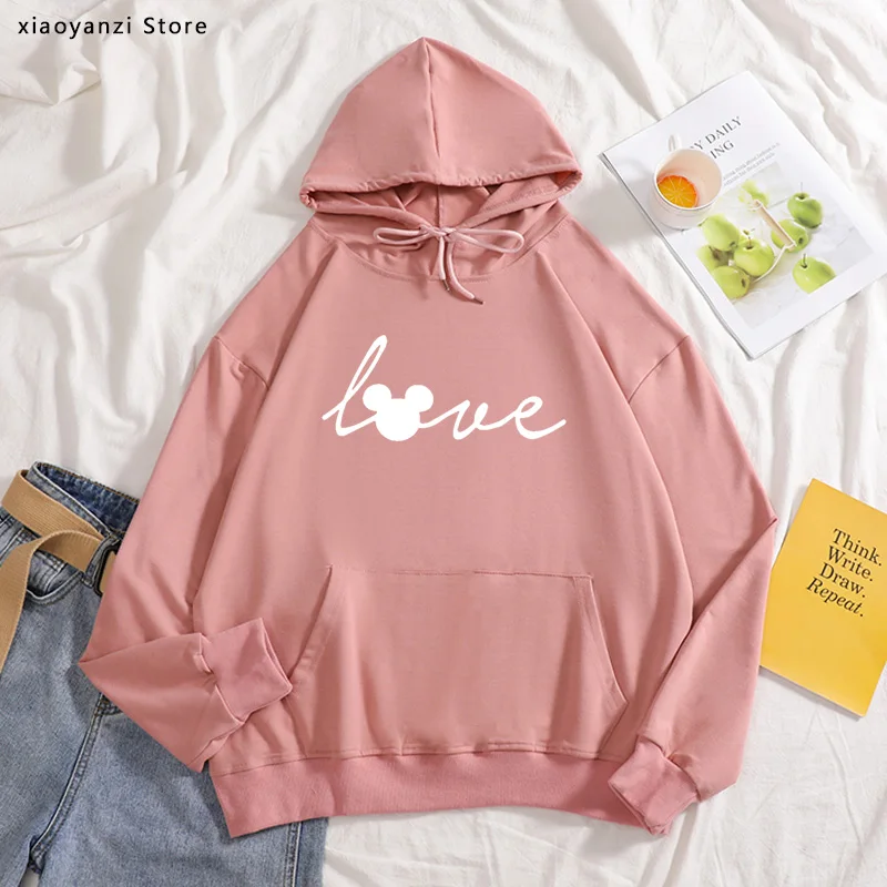 Love mouse Print Women hoodies Cotton Casual Funny sweatshirts For Lady Girl Hipster Joggers sportswear pullovers ot-498
Love mouse Print Women hoodies Cotton Casual Funny sweatshirts For Lady Girl Hipster Joggers sportswear pullovers ot-498