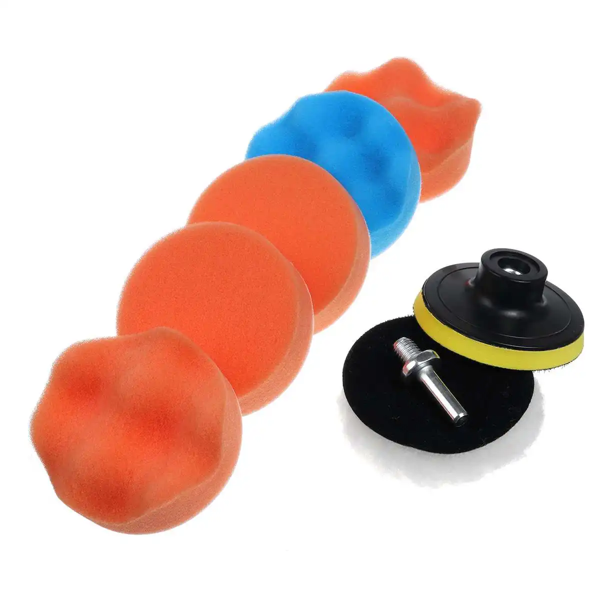8PCS 3''5''6''7''Buffing Sponge Polishing Pad Hand Tool Kit For Car Polisher Compound Polishing
8PCS 3''5''6''7''Buffing Sponge Polishing Pad Hand Tool Kit For Car Polisher Compound Polishing