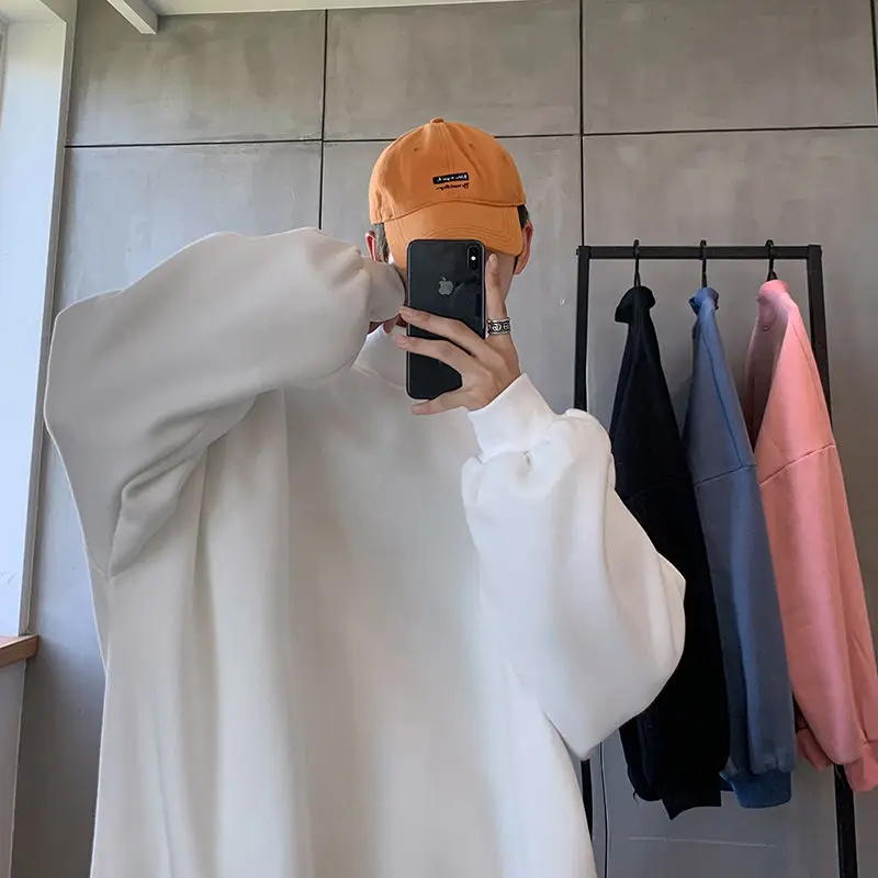 Autumn Korean Hoodie Men's Fashion Casual Stand-up Collar Sweatshirt Men Streetwear Loose Hip-hop Pullover Hoodies Mens M-5XL
Autumn Korean Hoodie Men's Fashion Casual Stand-up Collar Sweatshirt Men Streetwear Loose Hip-hop Pullover Hoodies Mens M-5XL