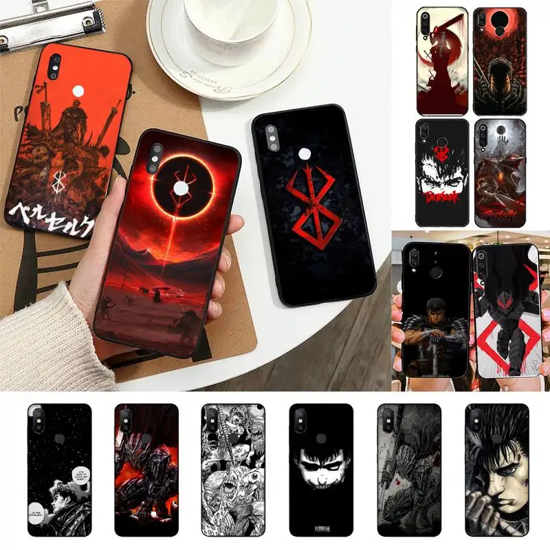 FHNBLJ Guts Berserk Manga Anime Phone Case For Redmi Note 7 5 8A Note8pro 9Pro 8T Coque for note6pro Capa
FHNBLJ Guts Berserk Manga Anime Phone Case For Redmi Note 7 5 8A Note8pro 9Pro 8T Coque for note6pro Capa