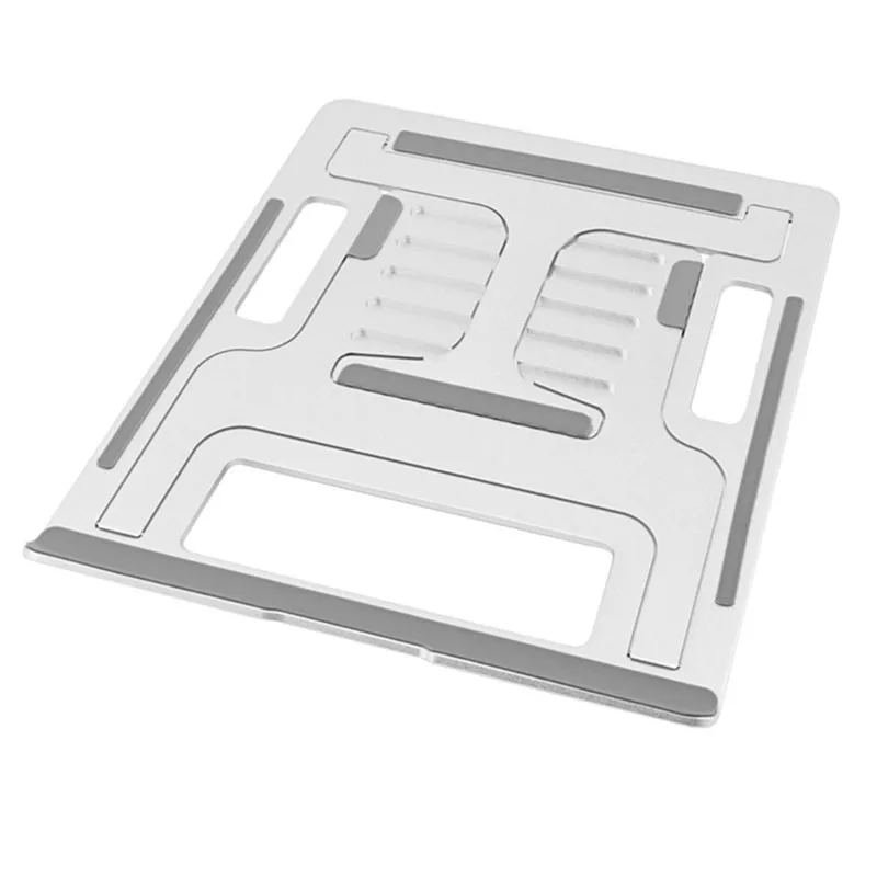Laptop Stand Aluminium Alloy Adjustable Laptop Holder Multi-Angle Stand Foldable Laptop Notebook Stand Silver
Laptop Stand Aluminium Alloy Adjustable Laptop Holder Multi-Angle Stand Foldable Laptop Notebook Stand Silver