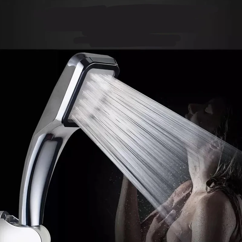 300 Holes Shower Head Water Saving Flow With Chrome ABS Rain High Pressure Spray Nozzle Household Bathroom Accessories 
300 Holes Shower Head Water Saving Flow With Chrome ABS Rain High Pressure Spray Nozzle Household Bathroom Accessories