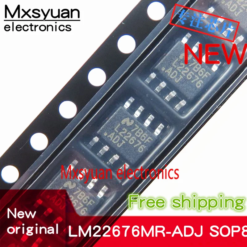 10 шт. ~ 100 шт./партия, модель LM22676 LM22676MR-ADJ SOP8, новая оригинальная деталь
10 шт. ~ 100 шт./партия, модель LM22676 LM22676MR-ADJ SOP8, новая оригинальная деталь