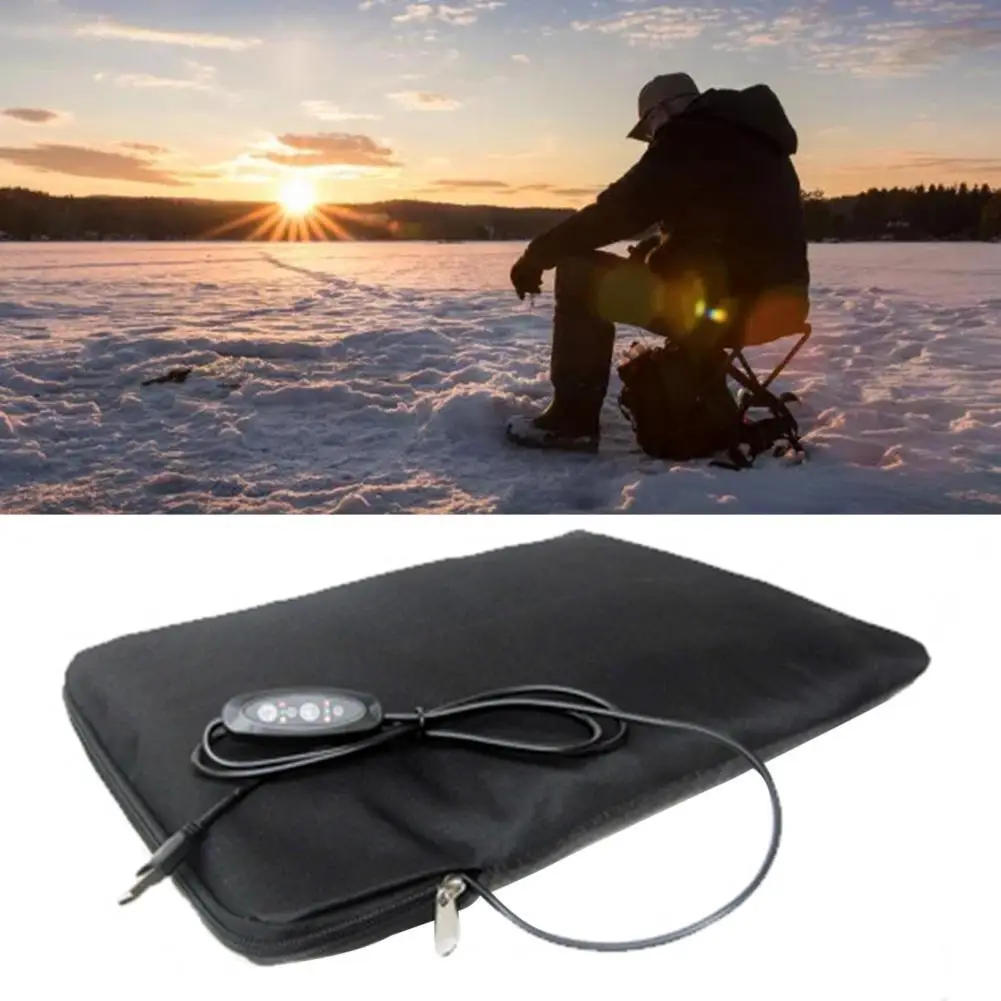 Outdoor Seats Cushion USB Charging Self-inflating Oxford Cloth Timing Function Non-slip Portable Heated Mat for Fishing
Outdoor Seats Cushion USB Charging Self-inflating Oxford Cloth Timing Function Non-slip Portable Heated Mat for Fishing