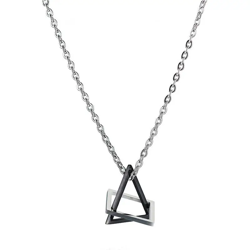 Square Pendant Couple Necklace Korean Fashion Unisex Style Long Halter Snake Chain Necklace Jewelry
Square Pendant Couple Necklace Korean Fashion Unisex Style Long Halter Snake Chain Necklace Jewelry
