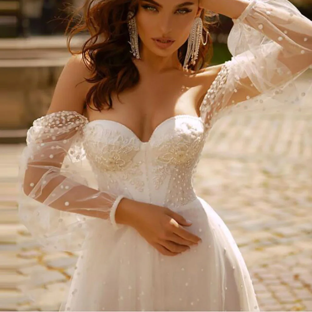 Sexy Off The Shoulder Wedding Dresses 2012 Custom Made Sweetheart Neckline Tuller Lace Backless A-Line Pearls Bridal Gown
Sexy Off The Shoulder Wedding Dresses 2012 Custom Made Sweetheart Neckline Tuller Lace Backless A-Line Pearls Bridal Gown