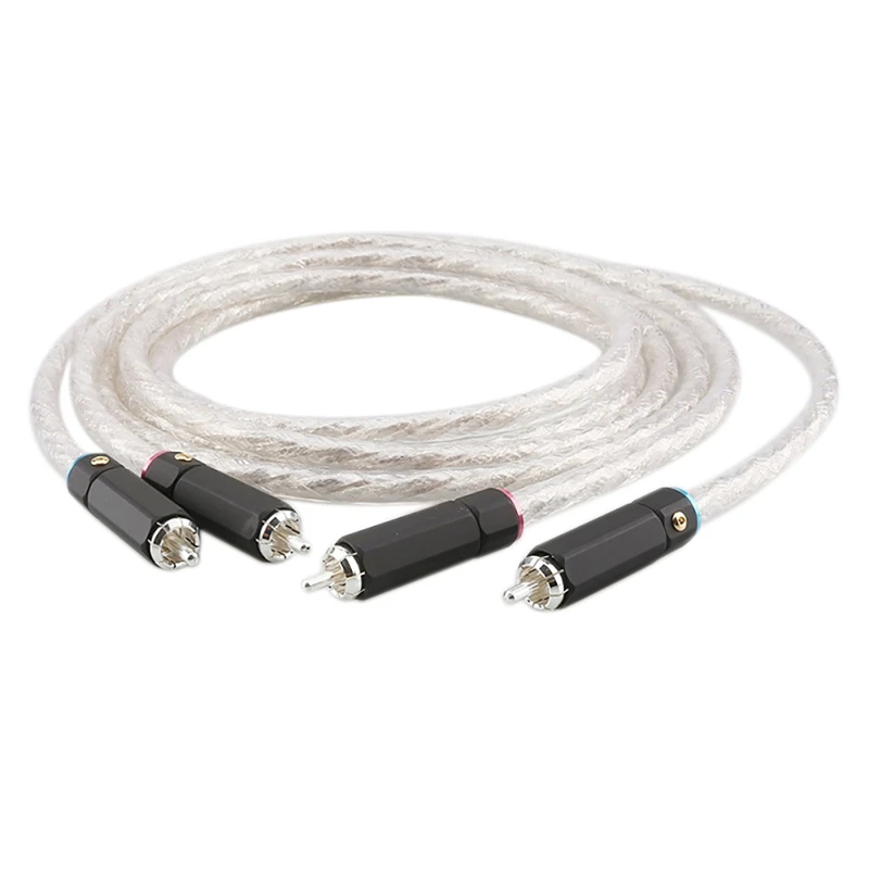 HiFi Audiophile Audio Cable,6N Audiophiles RCA Stereo Audio Digital Coaxial DAC Decoder Audio Cable for Home Theater
HiFi Audiophile Audio Cable,6N Audiophiles RCA Stereo Audio Digital Coaxial DAC Decoder Audio Cable for Home Theater