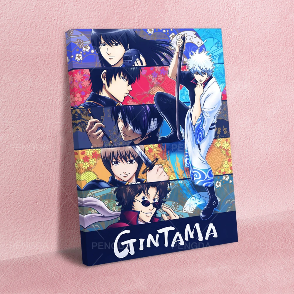 Canvas HD Prints Pictures Wall Art Japan Anime Handsome Man Painting Gintama Lot Home Decor Modular Poster Living Room Framework
Canvas HD Prints Pictures Wall Art Japan Anime Handsome Man Painting Gintama Lot Home Decor Modular Poster Living Room Framework