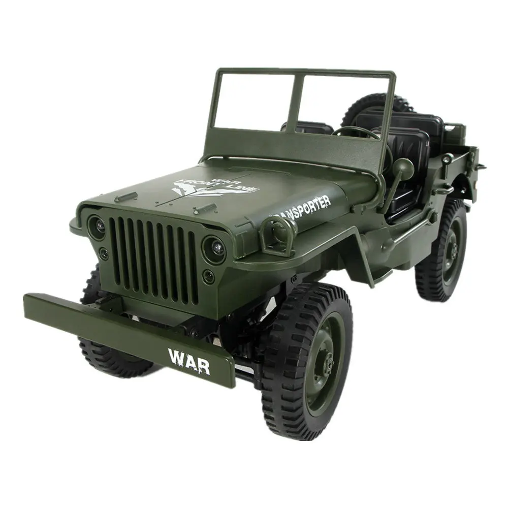 Q65 1:10 Jedi Convertible Simulation Car Light Jeep Four-Wheel Drive the Wild 2.4G Climbing Car
Q65 1:10 Jedi Convertible Simulation Car Light Jeep Four-Wheel Drive the Wild 2.4G Climbing Car