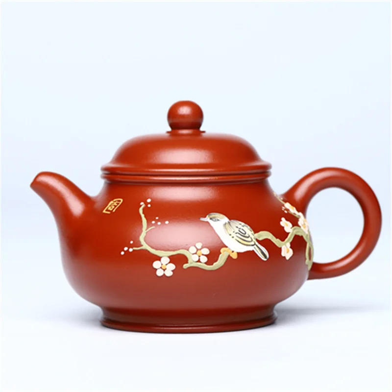 Yixing Фиолетовый Глиняный чайный горшок, сырая руда Dahongpao, счастливые брови, ручная работа, чайный набор, Женский чайник, Женский чайный горшок
Yixing Фиолетовый Глиняный чайный горшок, сырая руда Dahongpao, счастливые брови, ручная работа, чайный набор, Женский чайник, Женский чайный горшок