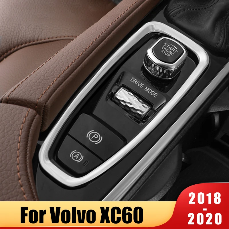 Для Volvo XC60 2018 2019 2020 автомобильный Стайлинг интерьер переключение передач Панель
