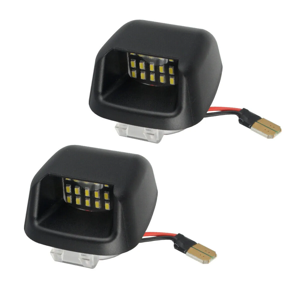 Rear License Plate Light Replacement 1 Pair Waterproof White 18SMD 2pcs 3W 6000K
Rear License Plate Light Replacement 1 Pair Waterproof White 18SMD 2pcs 3W 6000K