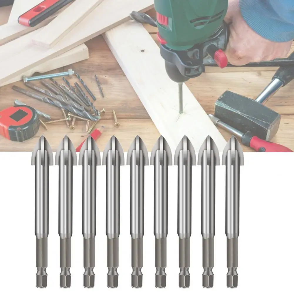 10Pcs Cross Durable Triangle Drill Bit High Hardness Wear-resistant Fully Polished Multifunctional Tip Drill Bit for Woodworking
10Pcs Cross Durable Triangle Drill Bit High Hardness Wear-resistant Fully Polished Multifunctional Tip Drill Bit for Woodworking