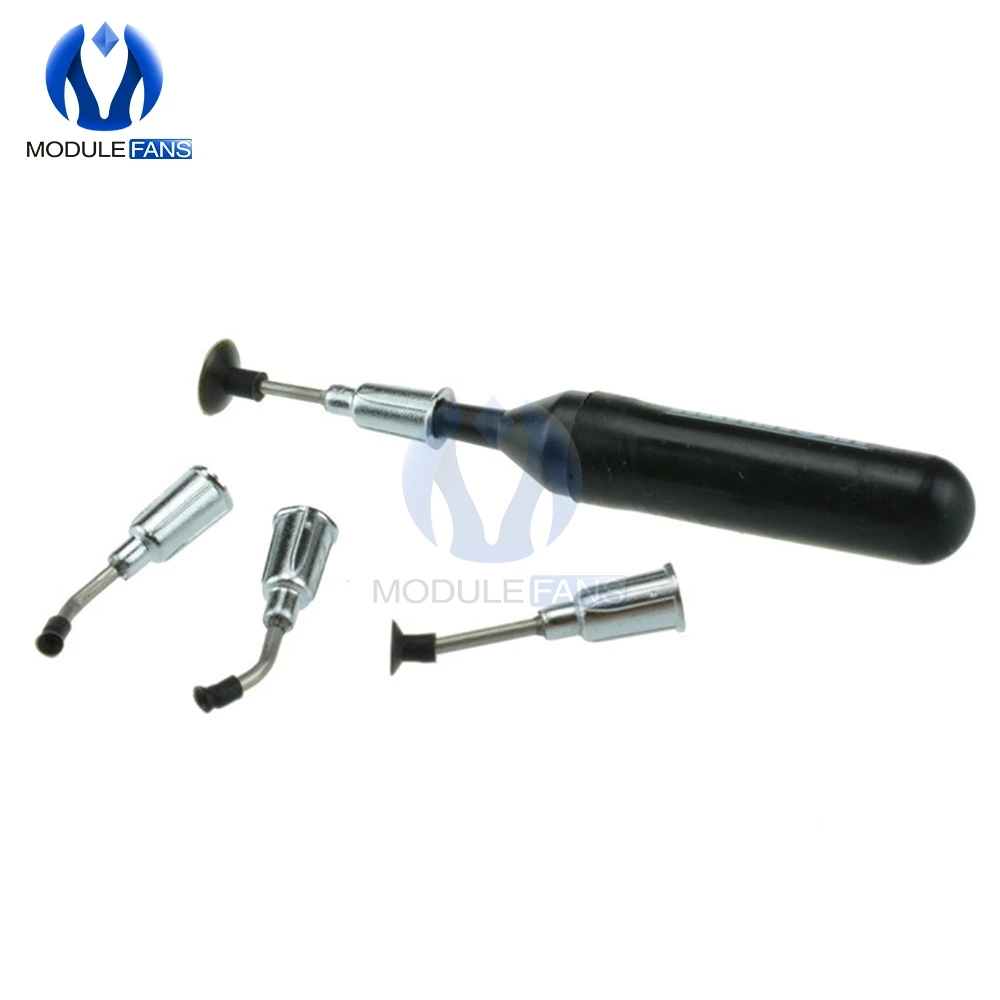 Вакуумная всасывающая ручка SMD IC, ручной инструмент, 4 всасывающих головки для детской версии
Вакуумная всасывающая ручка SMD IC, ручной инструмент, 4 всасывающих головки для детской версии