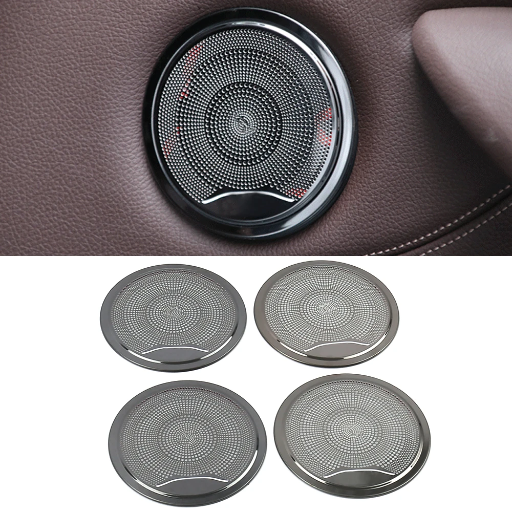 For BMW X1 F48 2016-2021 Stainless Car Door Panel Loudspeaker Pad Round Speaker Cover Trim Frame Sticker Moulding Accessories
For BMW X1 F48 2016-2021 Stainless Car Door Panel Loudspeaker Pad Round Speaker Cover Trim Frame Sticker Moulding Accessories