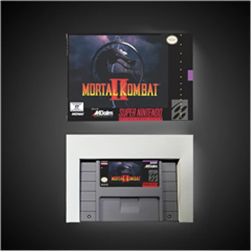 Mortal Kombat II 2 карта действия для игры Версия США с розничной коробкой|Запасные