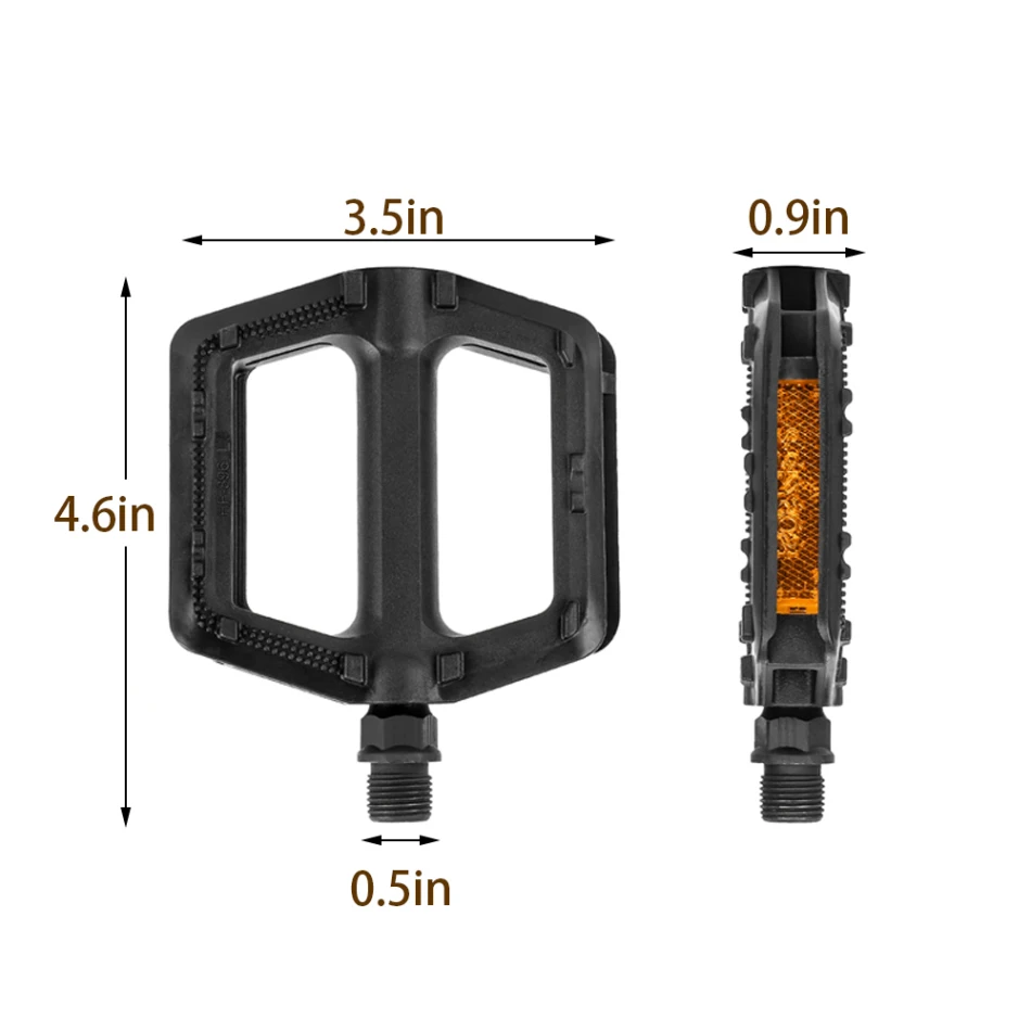TimelyTrust Bicycle Pedal 1 Pair Portable Mountain Bike Bicycle Pedal Plastic Road Bike Double Pedal Bicycle Mountain Bike Parts
TimelyTrust Bicycle Pedal 1 Pair Portable Mountain Bike Bicycle Pedal Plastic Road Bike Double Pedal Bicycle Mountain Bike Parts