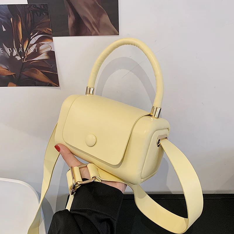 High Quality Box Leather Crossbody Shoulder Bags for Women 2021 Fashion Designer Simple Handbags Solid Color Messenger Bag
High Quality Box Leather Crossbody Shoulder Bags for Women 2021 Fashion Designer Simple Handbags Solid Color Messenger Bag